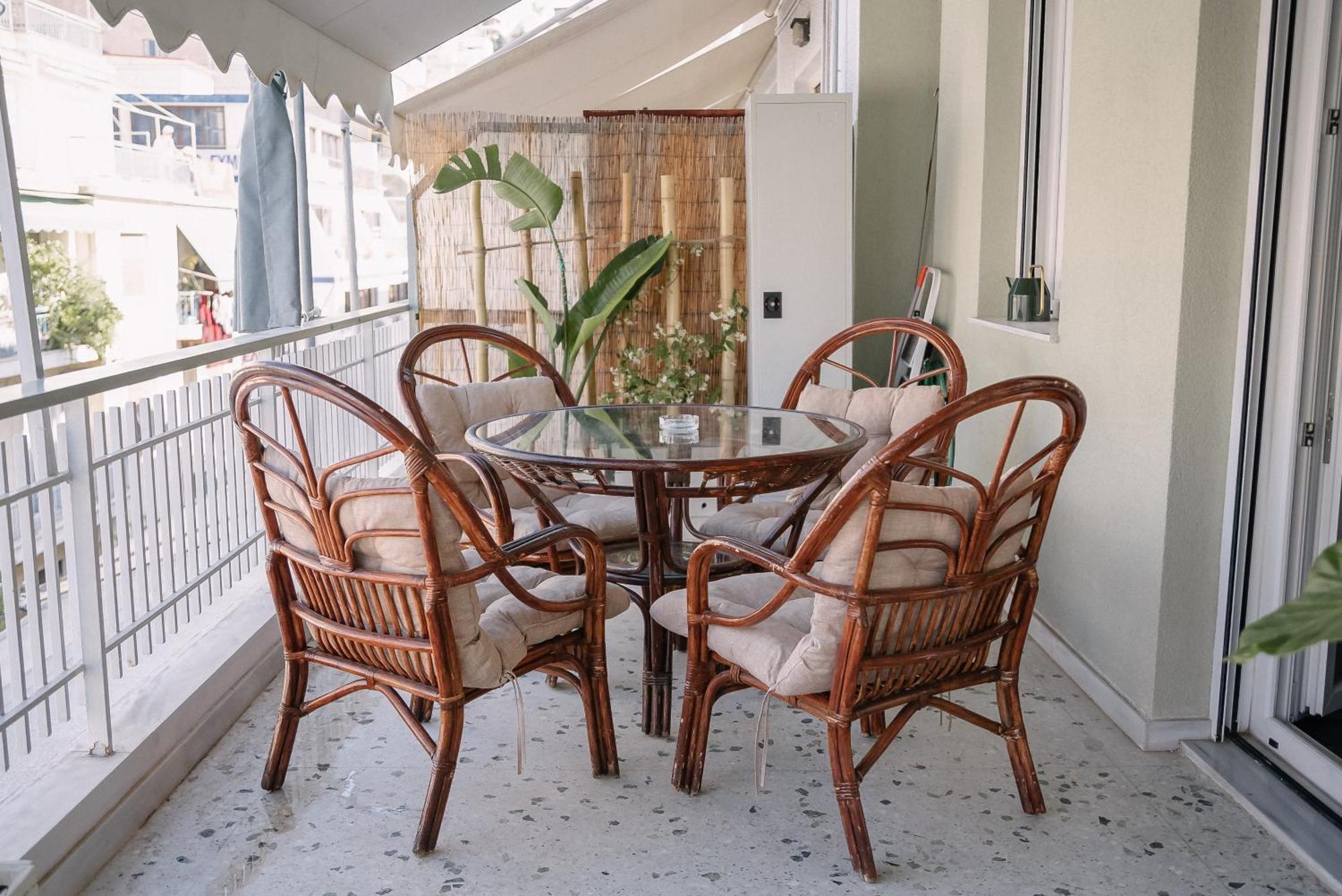 Ferienwohnung 3Cs Athens Ampelokipoi Comfy Flat Ft Patio Airport Direct Day N Night Exterior foto